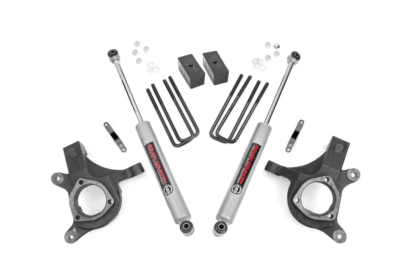 Rough Country 3 Inch Lift Kit | Lift Knuckle | Chevy/GMC 1500 2WD (07-13) by Rough Country