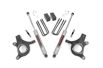 Rough Country 3 Inch Lift Kit | Lift Knuckle | Chevy/GMC 1500 2WD (07-13) by Rough Country