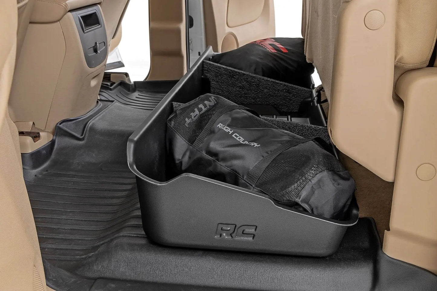Rough Country Under Seat Storage | Crew Cab | Chevy/GMC 1500 (07-13) by Rough Country