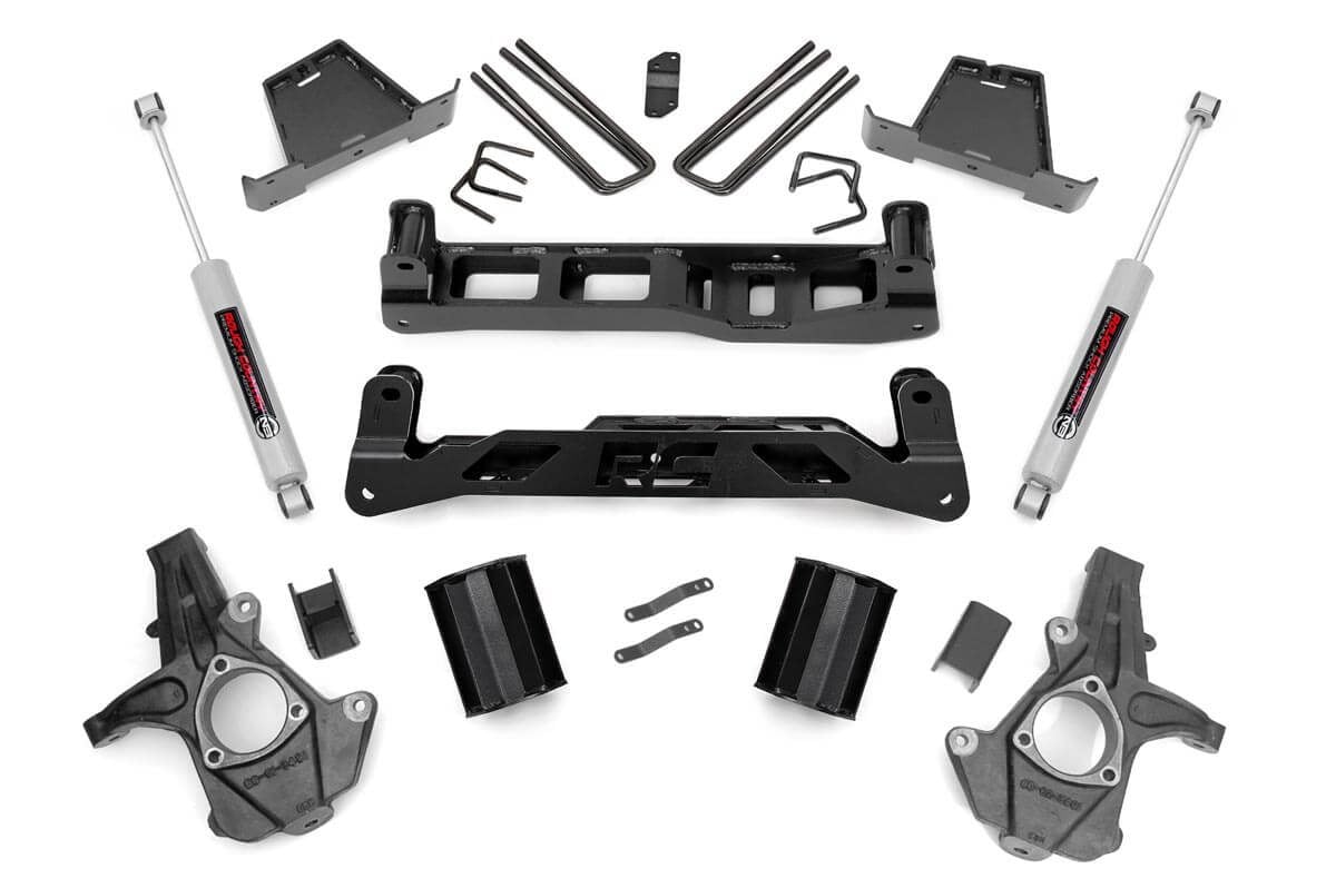 Комплект для лифта 7,5 дюймов | Chevrolet Silverado и GMC Sierra 1500 2WD (2007-2013)