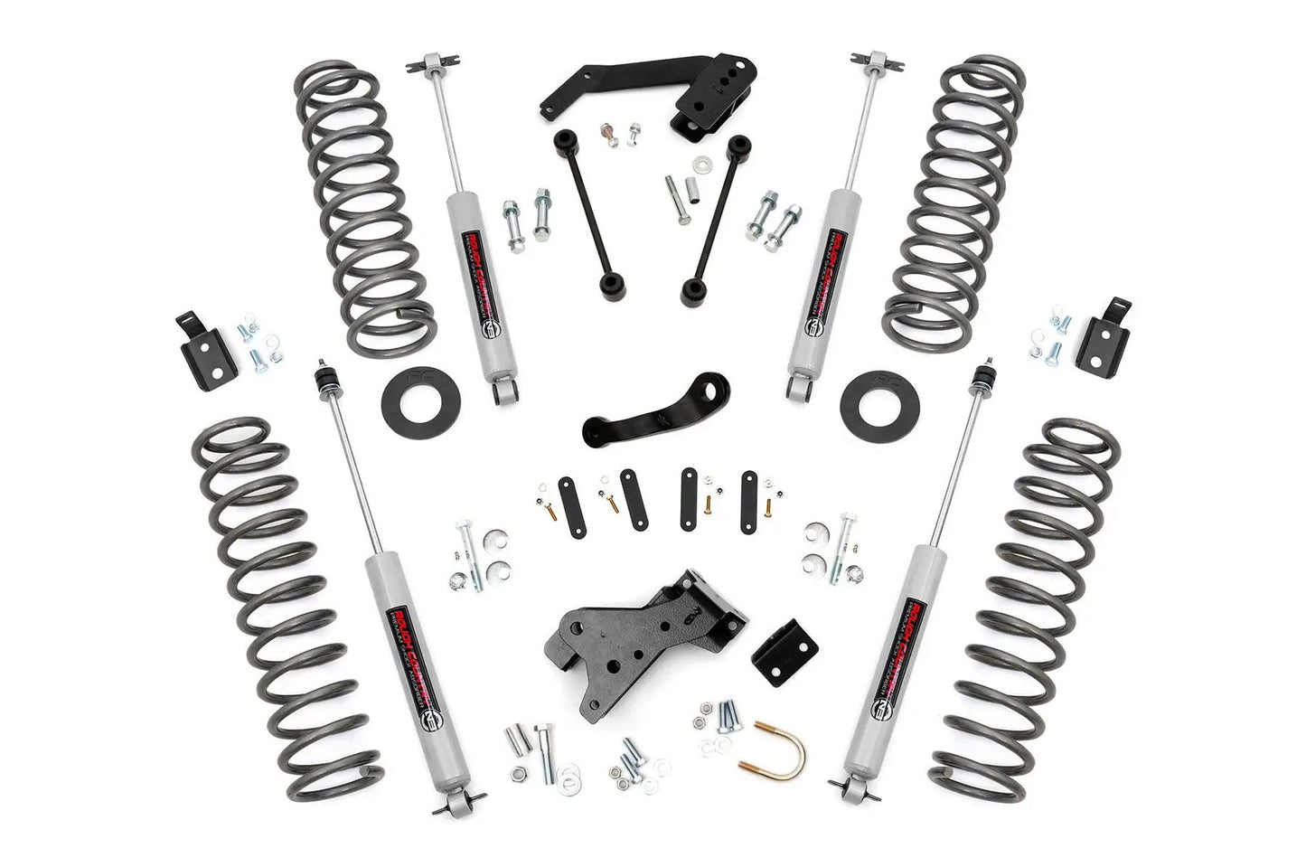 Rough Country 4 Inch Lift Kit | Jeep Wrangler Unlimited 2WD/4WD (2007-2018) by Rough Country