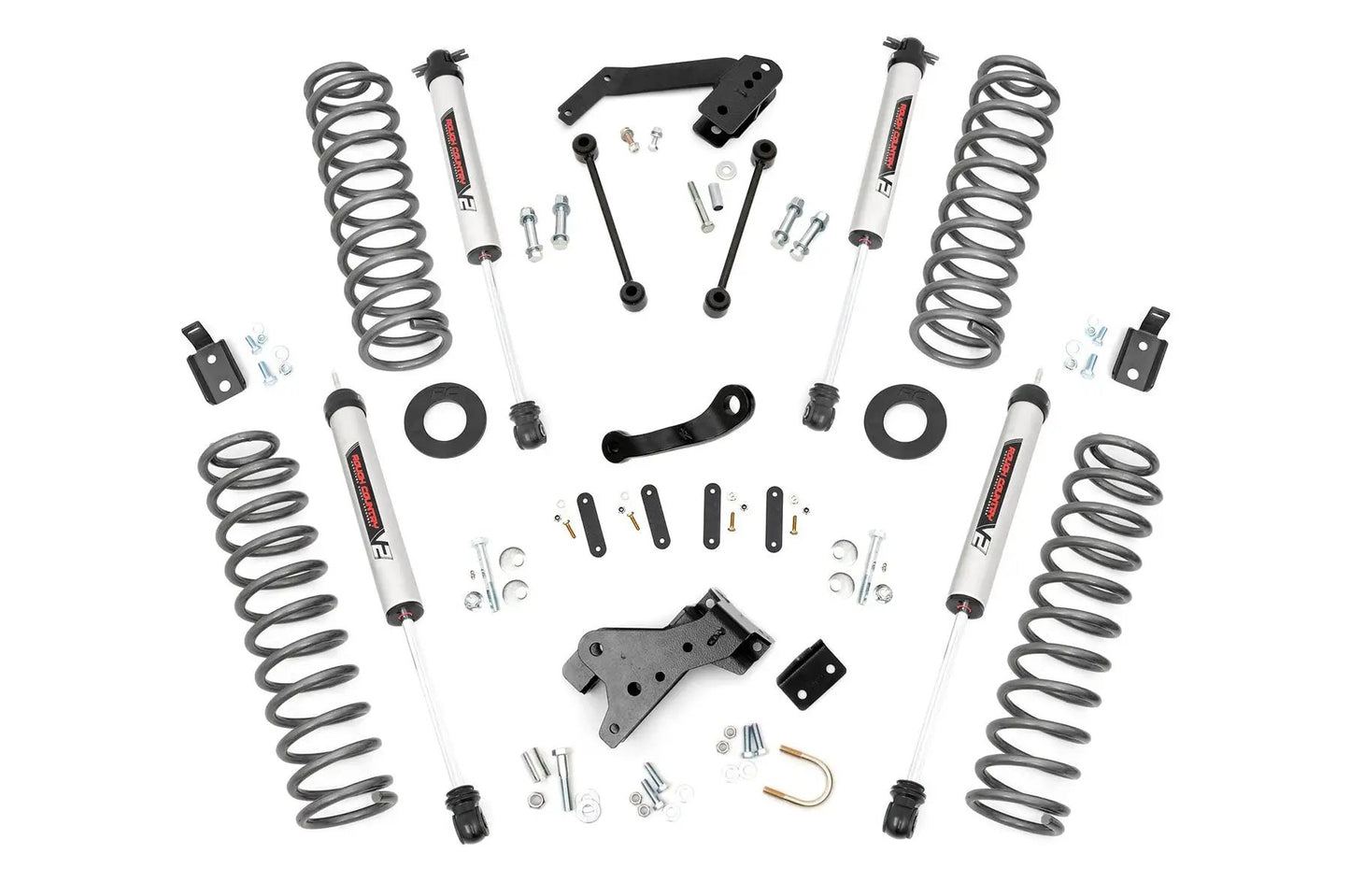 Rough Country 4 Inch Lift Kit | V2 | Jeep Wrangler JK 4WD (2007-2018) by Rough Country