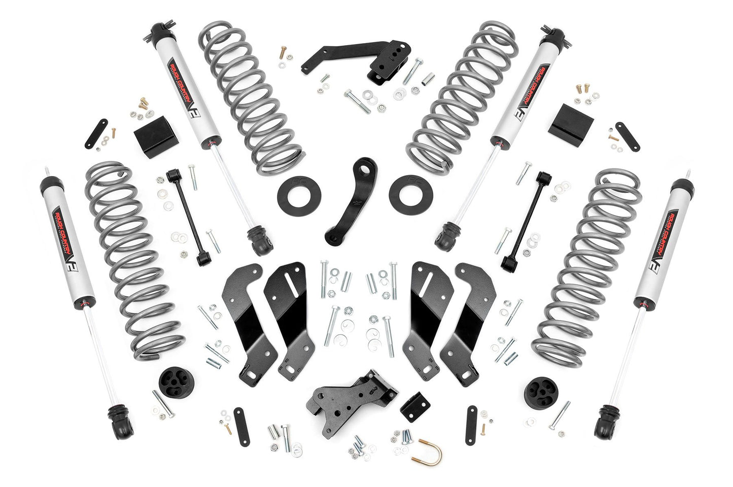 Комплект для лифта на 3,5 дюйма | V2 | Jeep Wrangler JK 4WD (2007-2018)