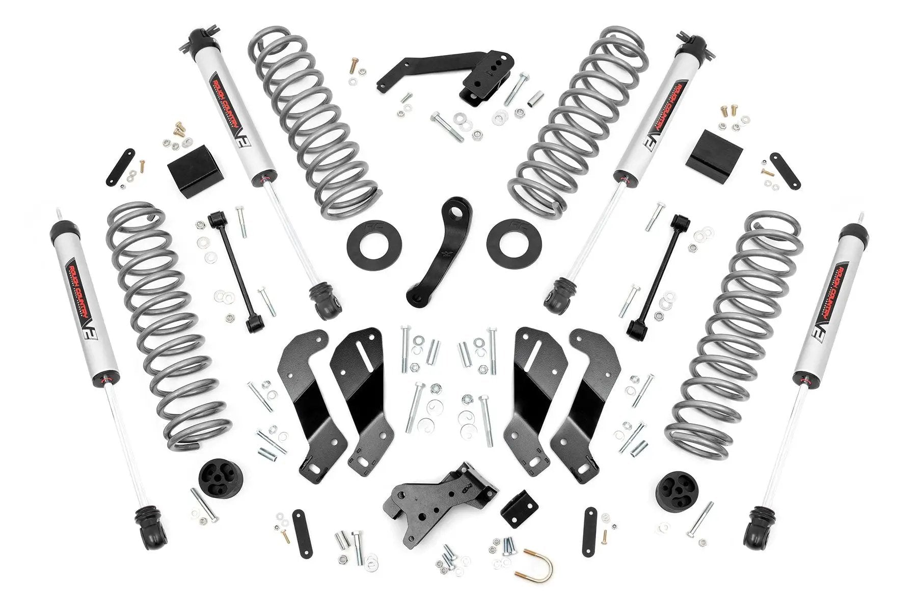 Rough Country 3.5 Inch Lift Kit | V2 | Jeep Wrangler Unlimited 2WD/4WD (2007-2018) by Rough Country