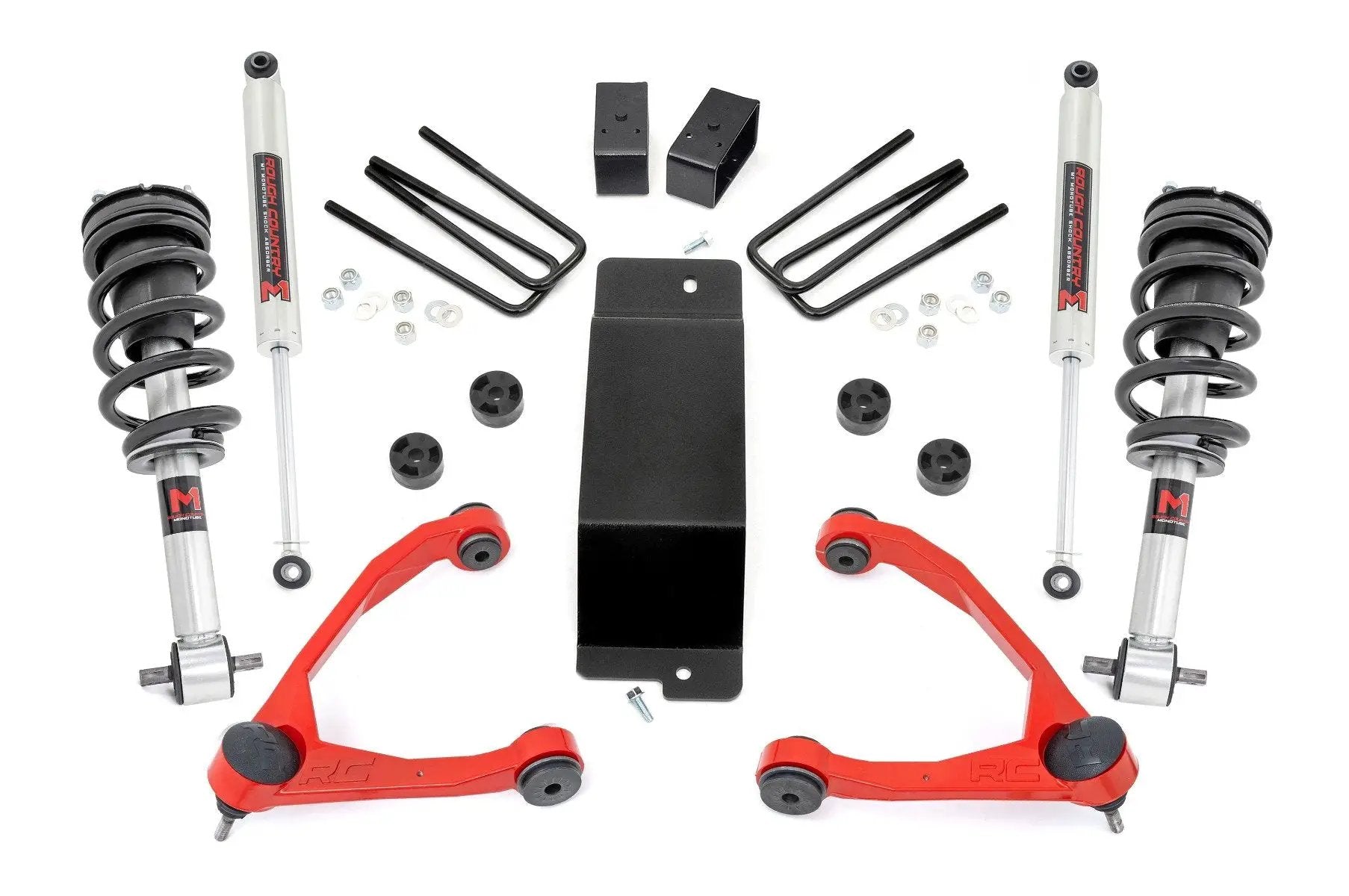 Rough Country 3.5 Inch Lift Kit | UCA | M1 Struts | Chevy/GMC 1500 (07-13) by Rough Country