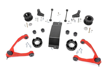 Kit de elevación de 3.5 pulgadas | Brazos de control superiores forjados (UCAs) | Chevy/GMC SUV 1500 2WD/4WD (2007-2020)
