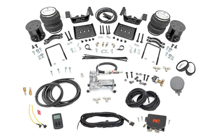 Rough Country Air Spring Kit w/compressor | Wireless Controller | 5 Inch Lift Kit | Chevy/GMC 1500 (07-18) by Rough Country