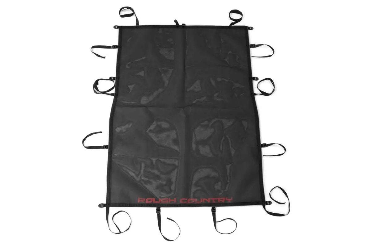 Rough Country Mesh Bikini Top Plus | Black | Jeep Wrangler Unlimited 2WD/4WD (2007-2018) by Rough Country