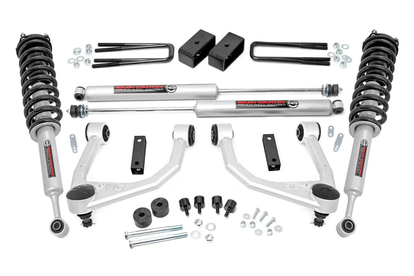 Rough Country 3.5 Inch Lift Kit | N3 Struts | Toyota Tundra 2WD/4WD (2007-2021) by Rough Country