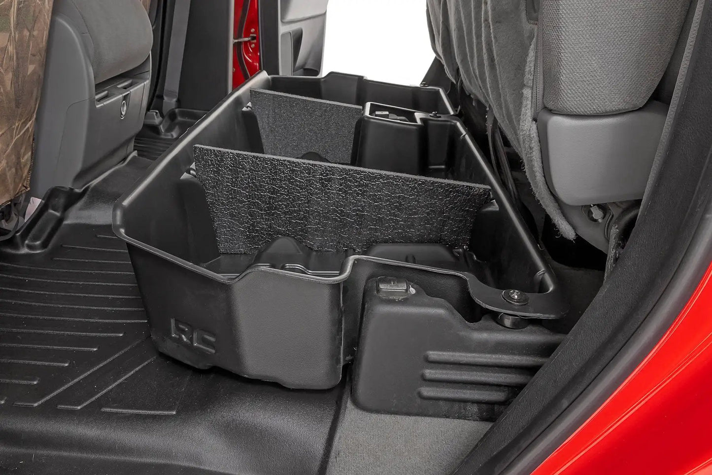 Rough Country Under Seat Storage | Double Cab | Toyota Tundra 2WD/4WD (2007-2021) by Rough Country