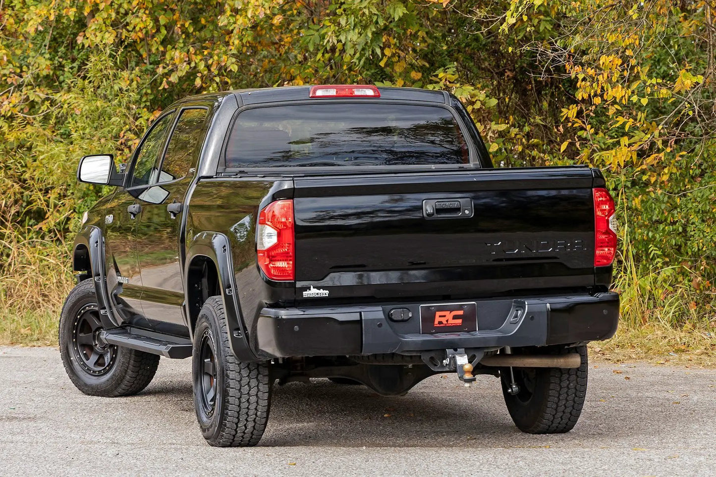 Rough Country HD2 Aluminum Running Boards | Crewmax Cab | Toyota Tundra 2WD/4WD (2007-2021) by Rough Country