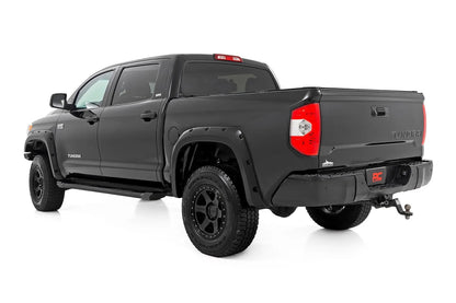 Rough Country HD2 Aluminum Running Boards | Crewmax Cab | Toyota Tundra 2WD/4WD (2007-2021) by Rough Country