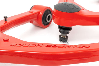 Brazos de control superiores forjados rojos | Mejora de equipo original | Toyota Tundra 2WD/4WD (07-21)