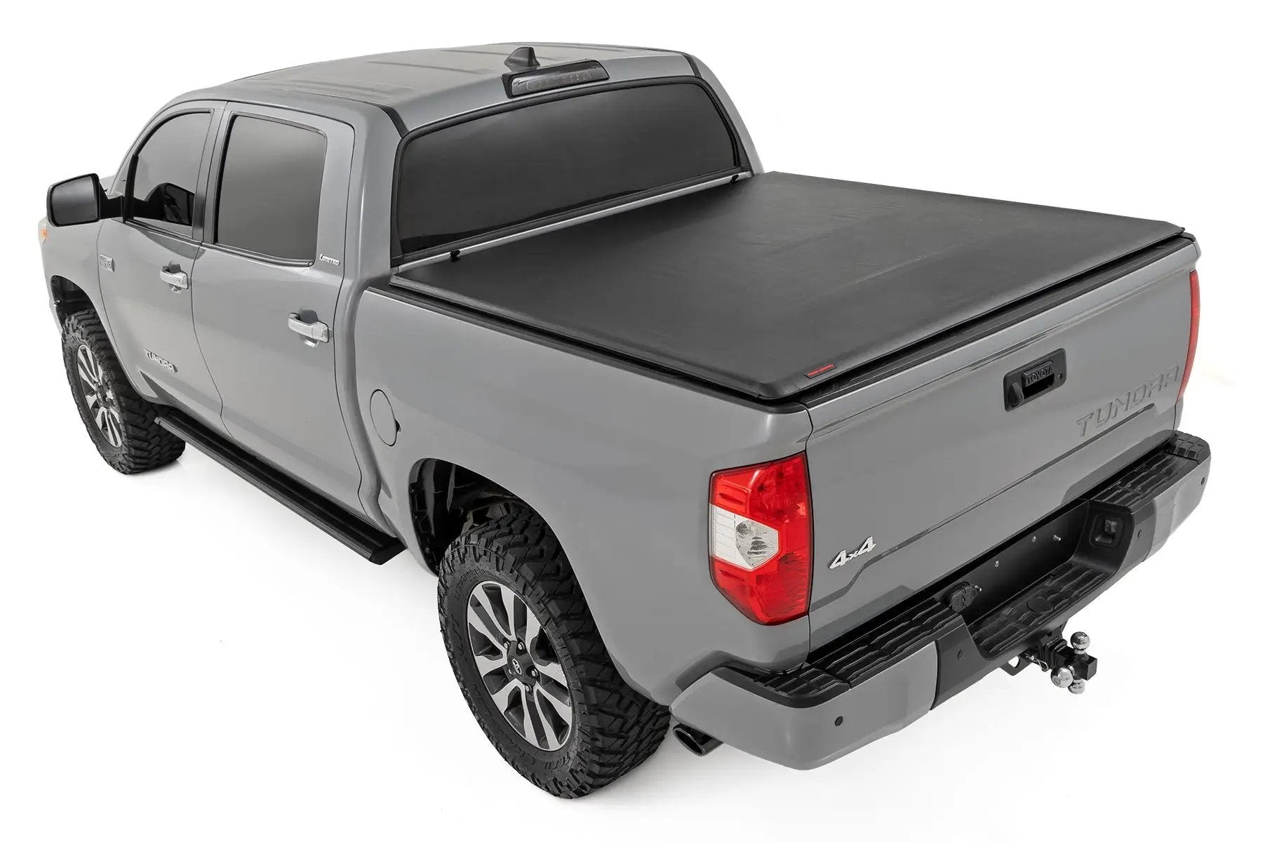 Rough Country Soft Roll Up Bed Cover | 6'7 Bed | Toyota Tundra 2WD/4WD (2007-2021) by Rough Country