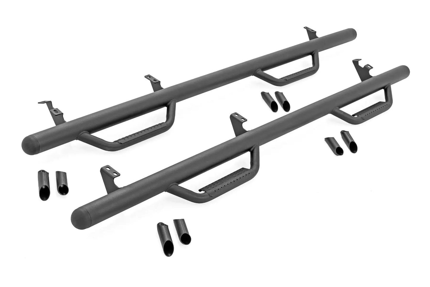 Rough Country Nerf Steps | Cab Length | CrewMax | 5'7" Bed | Toyota Tundra 2WD/4WD (07-21) by Rough Country
