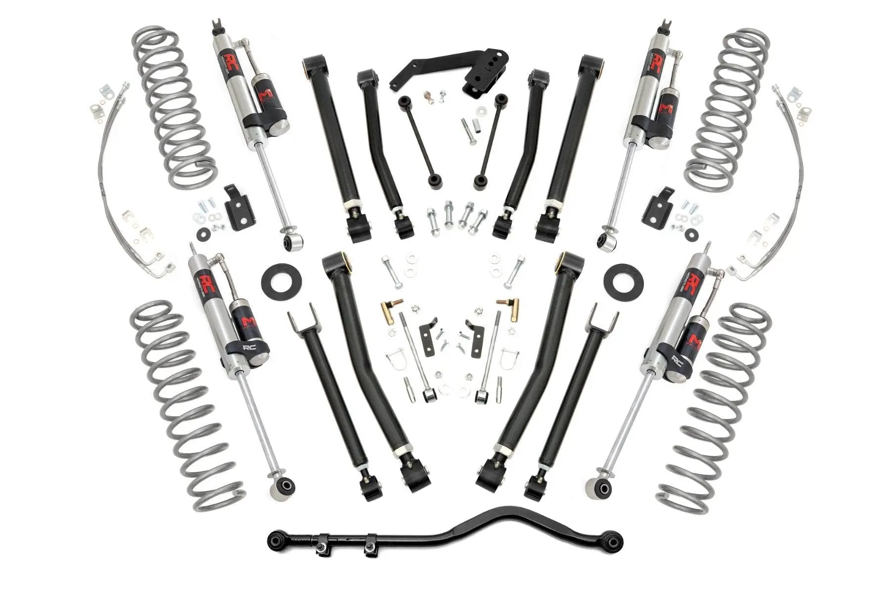 Rough Country 4 Inch Lift Kit | X-Series | M1R | Jeep Wrangler Unlimited 2WD/4WD (07-18) by Rough Country