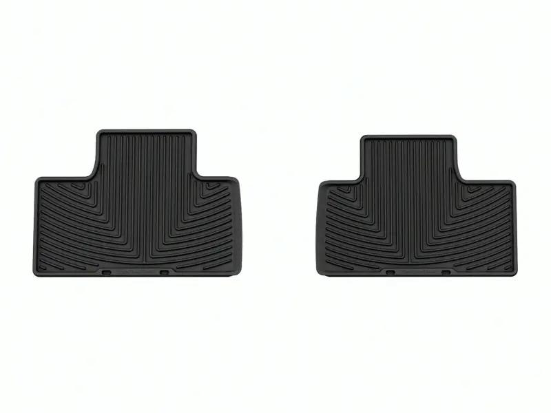 WeatherTech WT Rubber Mats - Rear - Blk by WeatherTech