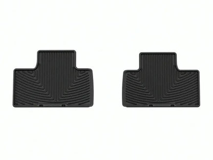WeatherTech WT Rubber Mats - Rear - Blk by WeatherTech