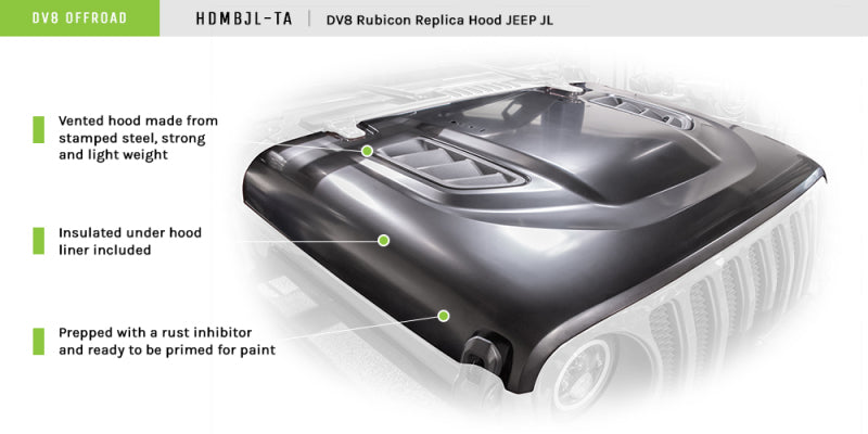 DV8 Offroad DVE Hoods
