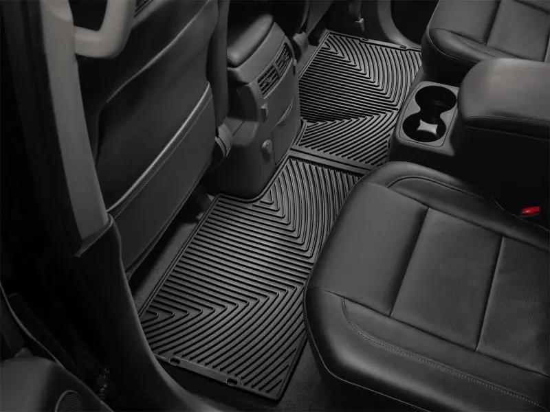WeatherTech WT Rubber Mats - Rear - Blk by WeatherTech