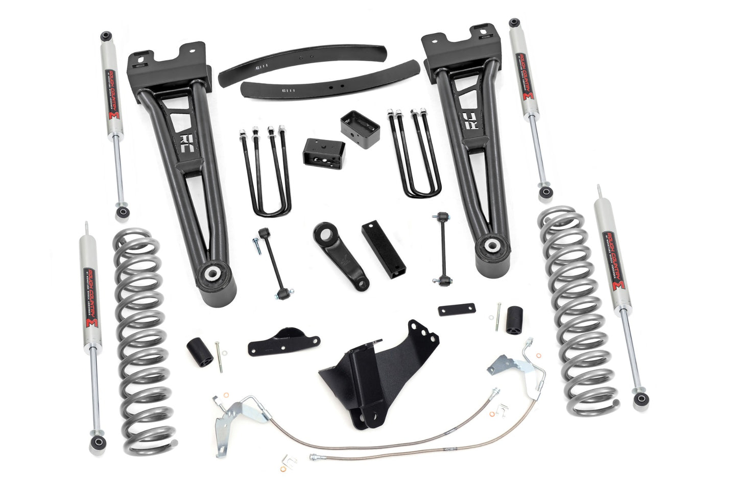 Rough Country 6 Inch Lift Kit | Diesel | Radius Arm | M1 | Ford F-250/F-350 Super Duty (08-10)