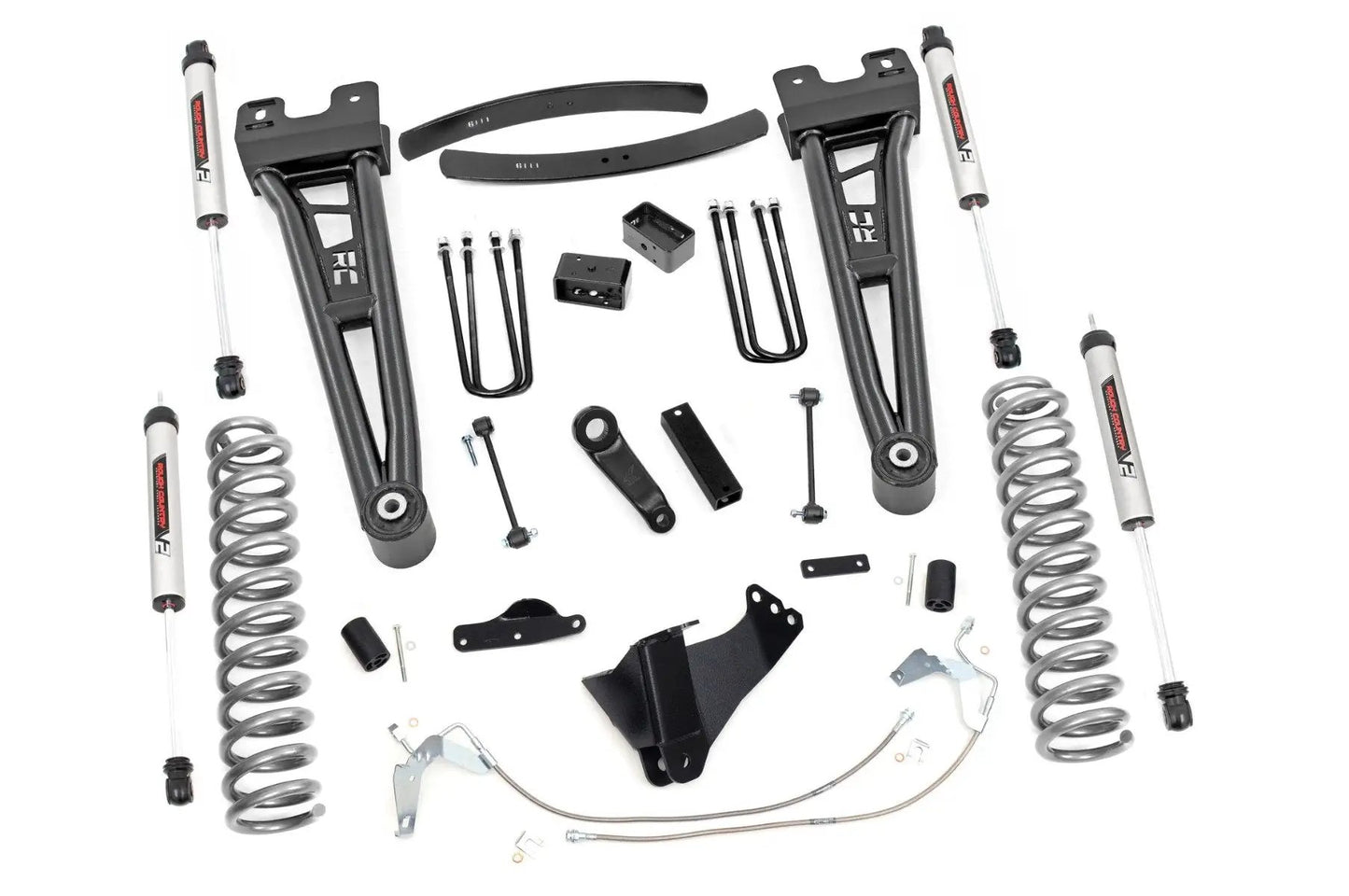 Rough Country 6 Inch Lift Kit | Gas | Radius Arm | V2 | Ford F-250/F-350 Super Duty (08-10) by Rough Country