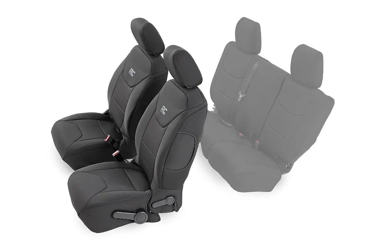 Rough Country Seat Covers | Front | Jeep Wrangler Unlimited 4WD (2013-2018) by Rough Country