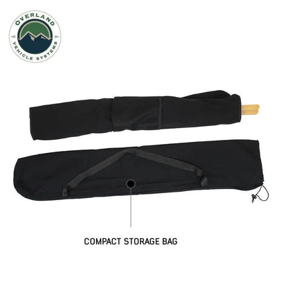 OVS Kick It Wooden Camp Chair - Wood Base & Storage Bag by OVS
