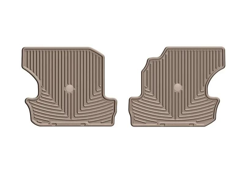 WeatherTech WT Rubber Mats - Rear - Tan by WeatherTech
