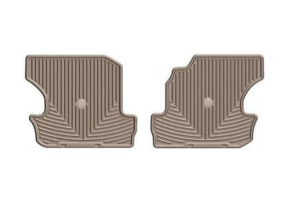 WeatherTech WT Rubber Mats - Rear - Tan by WeatherTech