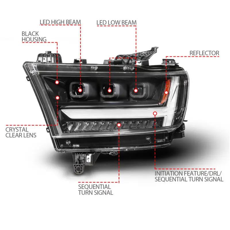 ANZO ANZ LED/Projector Headlights by ANZO