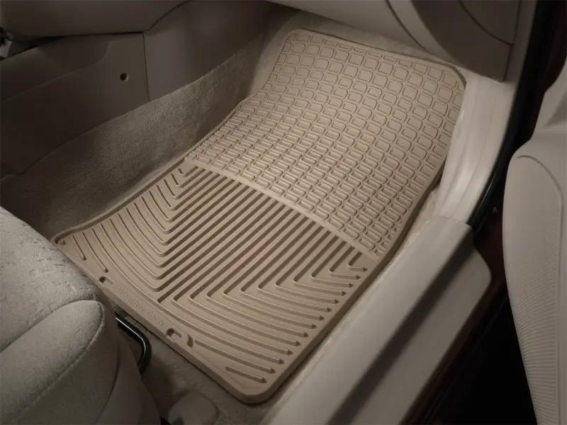 WeatherTech WT Rubber Mats - Front - Tan by WeatherTech