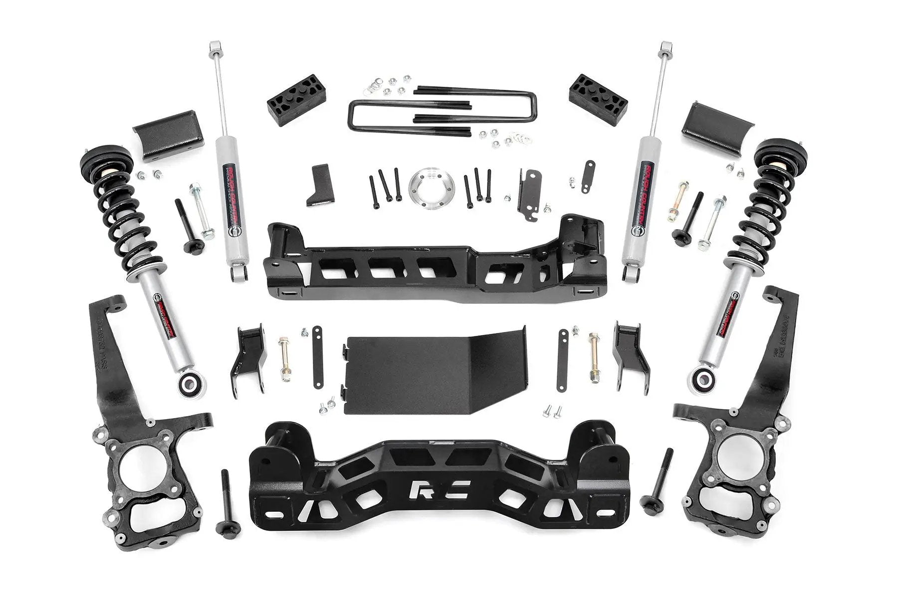 Rough Country 4 Inch Lift Kit | N3 Struts | Ford F-150 4WD (2009-2010) by Rough Country