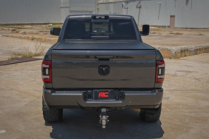 Rough Country Hard Roll Up Bed Cover | 6'4" Bed | Ram 1500 (09-18)/2500 (09-26) by Rough Country