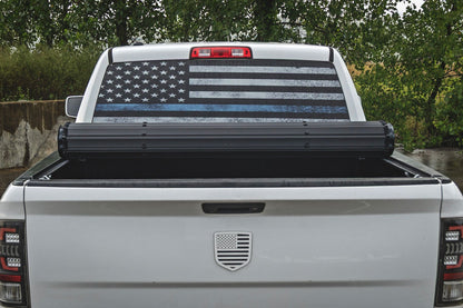 Rough Country Hard Roll Up Bed Cover | 5'7" Bed | Ram 1500 (09-18)/2500 (09-26)