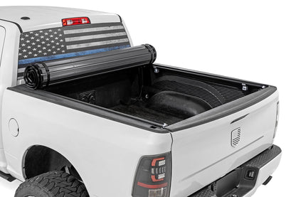 Rough Country Hard Roll Up Bed Cover | 5'7" Bed | Ram 1500 (09-18)/2500 (09-26)