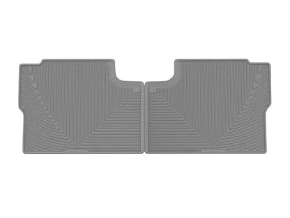 WeatherTech WT Rubber Mats - Rear - Grey by WeatherTech