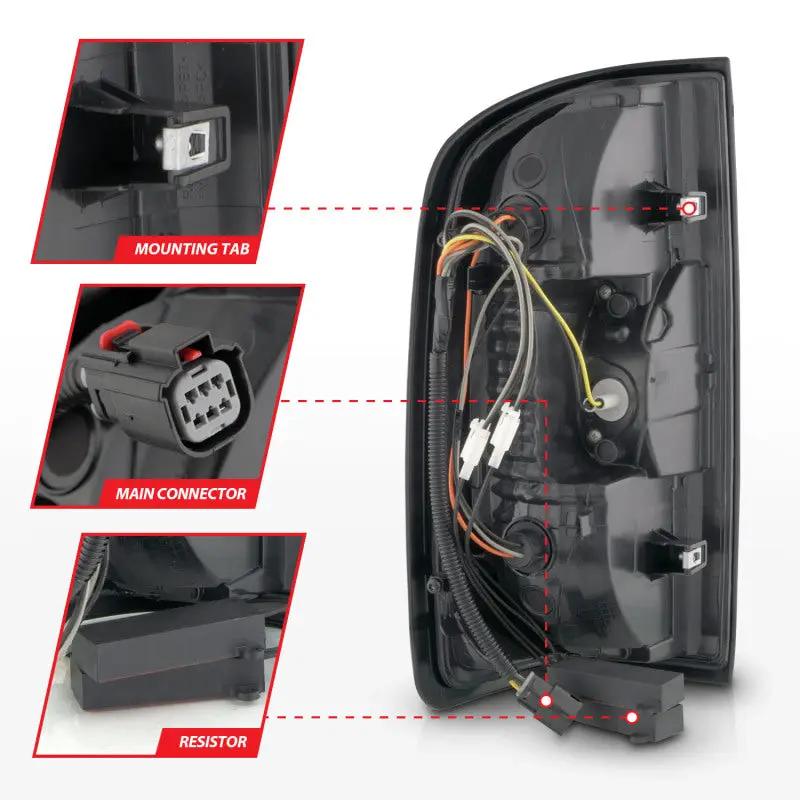 ANZO ANZ LED Taillights by ANZO