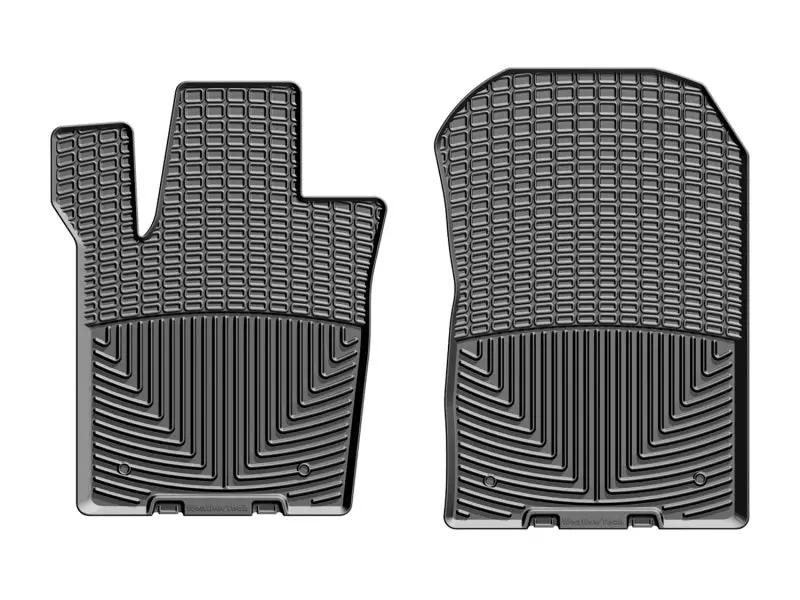 WeatherTech WT Rubber Mats - Front - Blk by WeatherTech