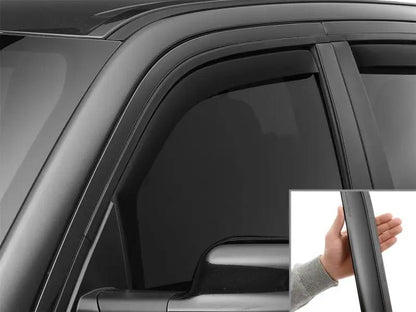 WeatherTech WT Deflector - Front - Matte Black