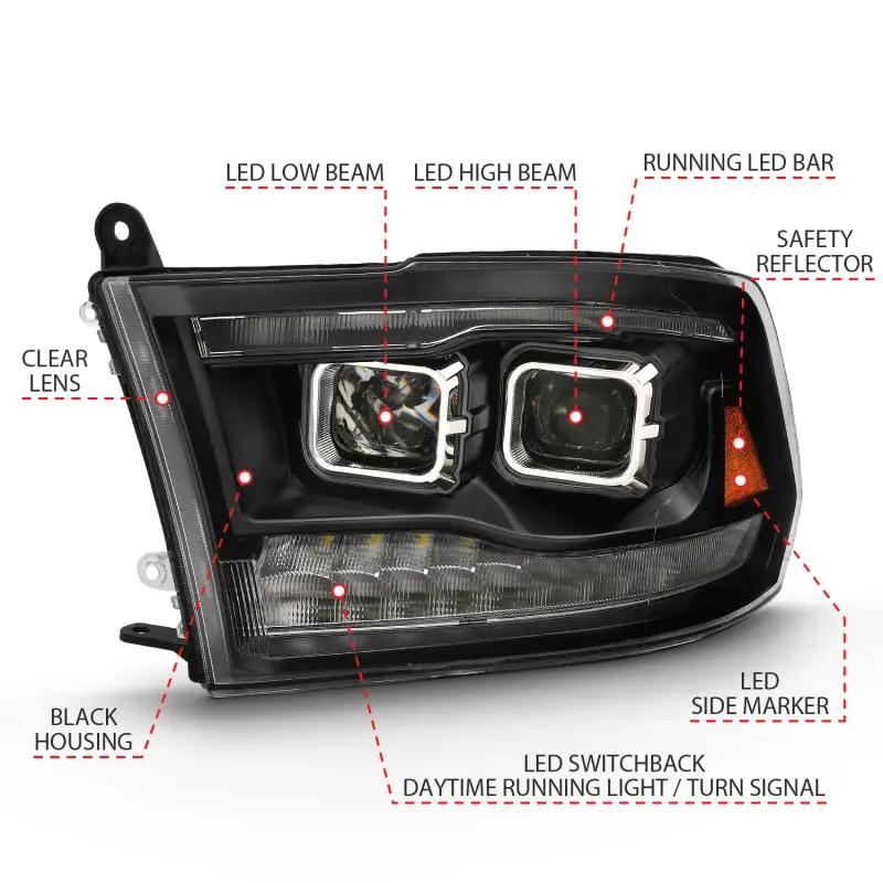 ANZO ANZ LED/Projector Headlights by ANZO