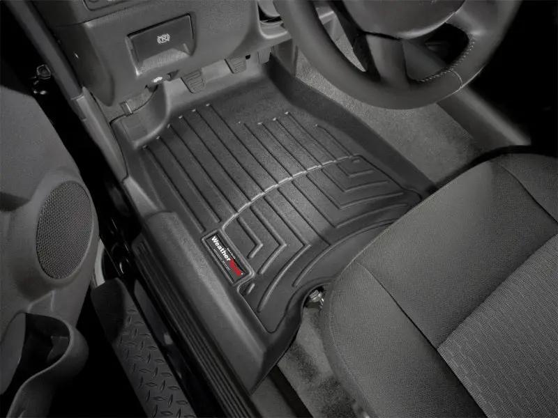 WeatherTech WT FloorLiner - Front - Blk by WeatherTech