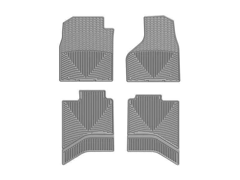 WeatherTech WT Rubber Mats - Front - Grey by WeatherTech