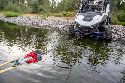 Factor 55 The FlatLink XTV replaces the conventional winch hook on powersports vehicles with a versatile shackle mount and stows neatly against the fairlead by Factor 55