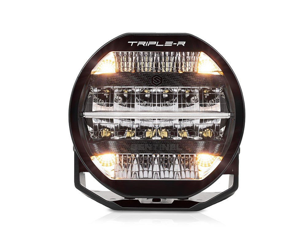 TRIPLE-R-LIGHTS Sentinel 9'' (with Backlight) with a combination of 20 premium 'bin' LEDs