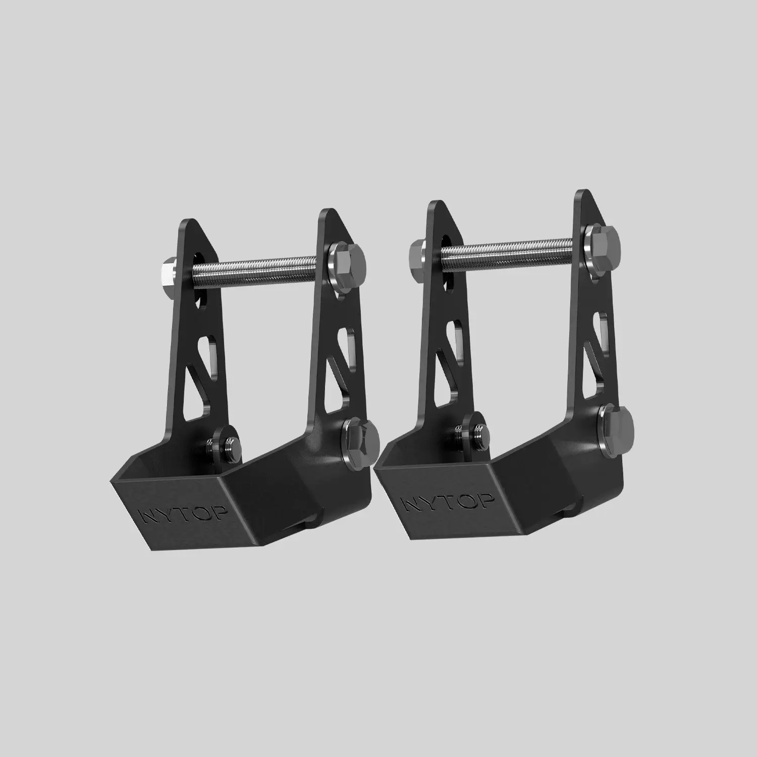 NYTOP 2022-Current Lexus LX600/700h Rear Shock Mount Skid Plate Kit by NYTOP