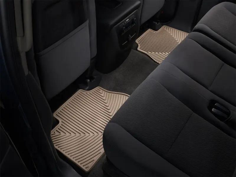 WeatherTech WT Rubber Mats - Rear - Tan by WeatherTech