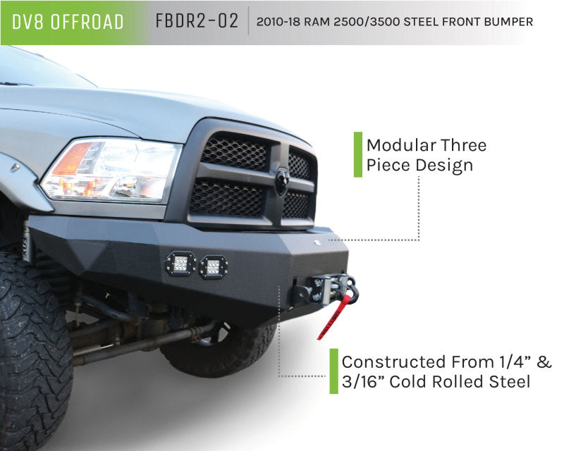 DV8 Offroad DVE Front Bumpers
