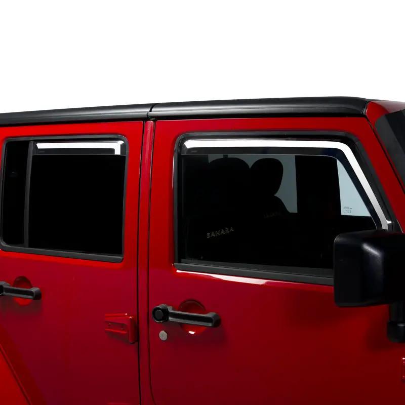 Putco PUT Element Chrm Window Visors by Putco