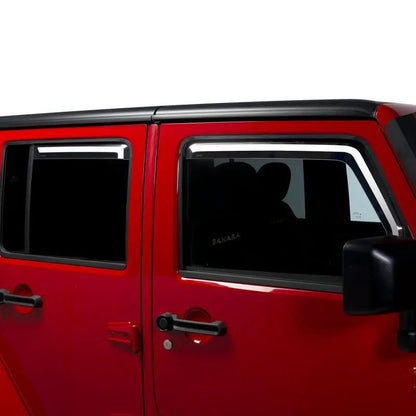 Putco PUT Element Chrm Window Visors by Putco
